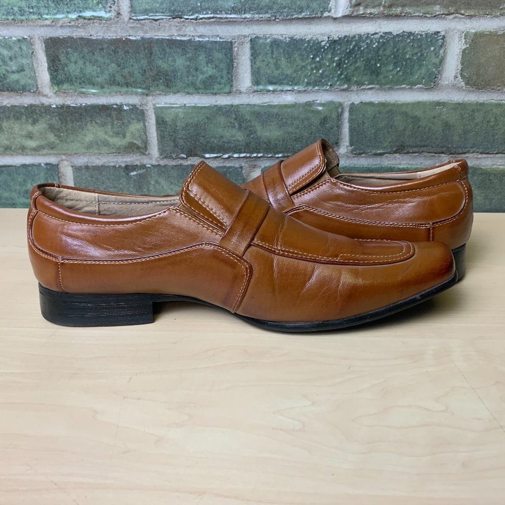 FRANCO VANUCCI TAN SHOES